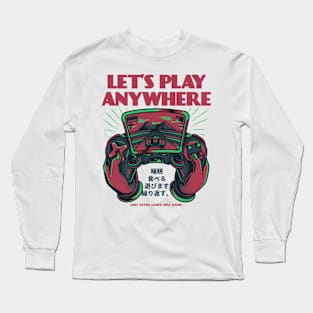 Gamer T-shirt Long Sleeve T-Shirt